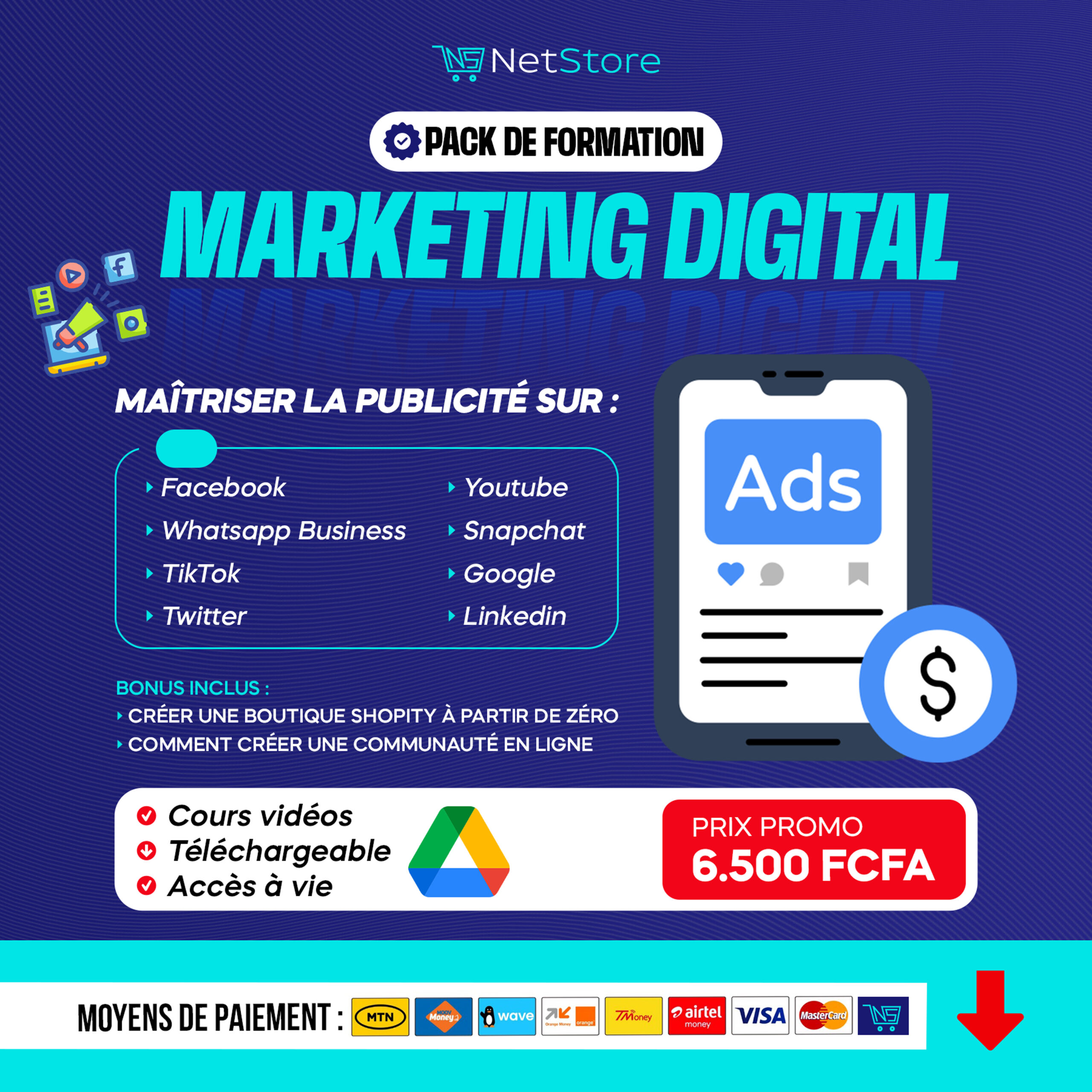 formations en marketing