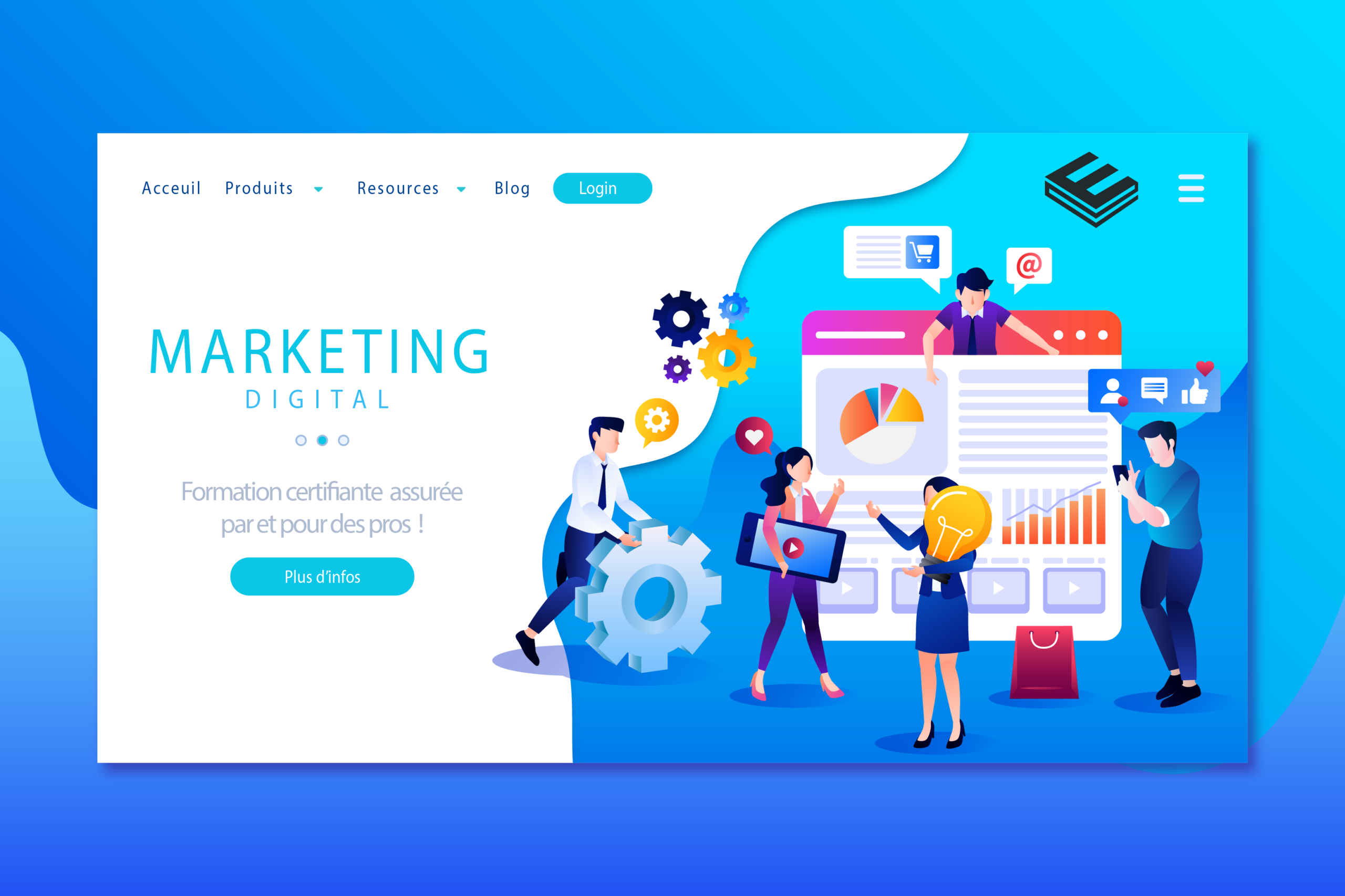 formations de marketing digital