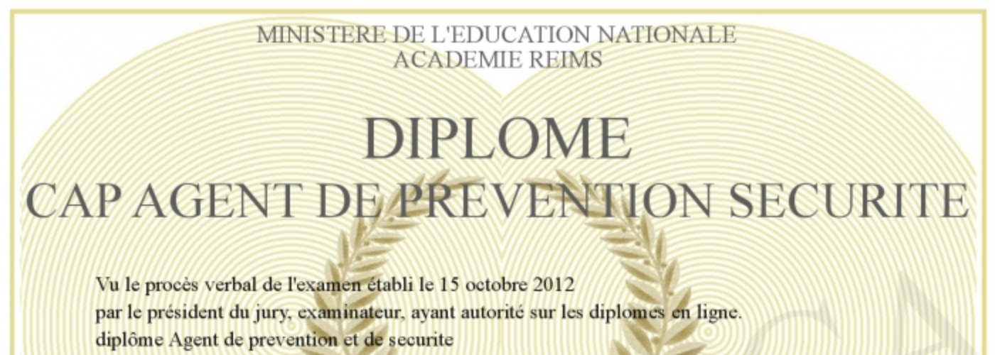 formation agent de sécurité reims